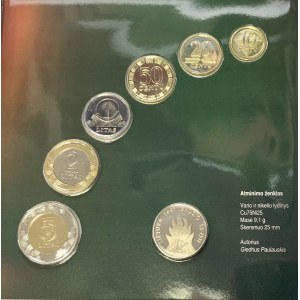 Lithuania Coin Set 2011 Lithuania January 13. The set consists of 10; 20; 50 cents. 1...