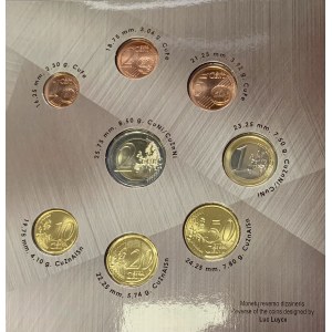 Lithuania Euro Coin Set 2015. The early years of Lithuanian euro coins UNC set...