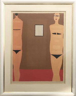 Jerzy Nowosielski, Kobiety z lustrem, 1997