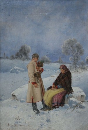 Karol Heimroth, Krakowiacy w zimowym pejzażu