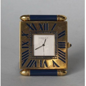 Zegarek podróżny w etui (Francja, ok.poł.XX w.)