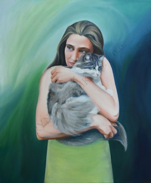 Izabela D. Tomaszewska, Dziewczyna z kotem (2015)