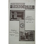 [KATALOG]. Zakłady przemysłowe „MIKROCHEMIA” P. i T. Olszewscy. Chemikalia. W-wa , listopad 1937. Druk. D...