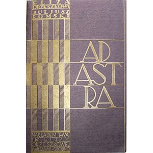 ORZESZKOWA ELIZA ; ROMSKI JULJUSZ (TADEUSZ GARBOWSKI). Ad Astra. Dwugłos. Warszawa - Grodno 1935. Nakł...