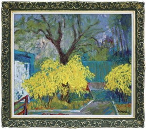 Szancenbach Jan, KWITNĄCE FORSYCJE, 1996