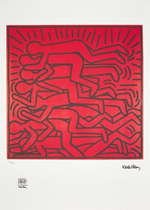 Keith Haring (1958-1990), Disco,1985