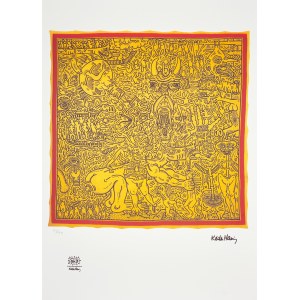 Keith Haring (1958-1990), Bez tytułu,1985