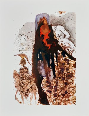 Salvador Dali (1904-1989), teka serigrafii, papier artystyczny