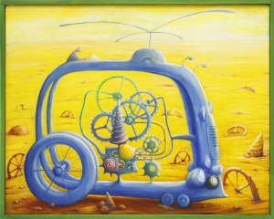 Zbigniew Olszewski, Blue cycle, 2020