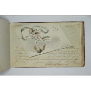 Sztambuch należący do żyjącej w latach 1774-1850 Luizy Henckel von Donnersmarck, która pozysk ...