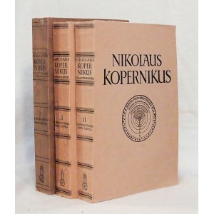 KOPERNIK, MIKOŁAJ. O obrotach ciał niebieskich; 3-tomowe niemieckie wydawnictwo zawierające faksy ...