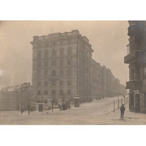 WILNO. Zdjęcie budynku opisanego ręką jego niemieckiego mieszkańca w 1915 r. jako należącego do Kole ...