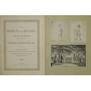 GDAŃSK. Von Berlin nach Danzig. Daniel Chodowiecki: Künstlerfahrt im Jahre 1773, Berlin, Verlag Amsl ...