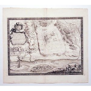 TCZEW. Plan bitwy pod Tczewem, stoczonej 23 VIII (2 IX) 1657 r., pomiędzy gdańszczanami a Szwedami p ...