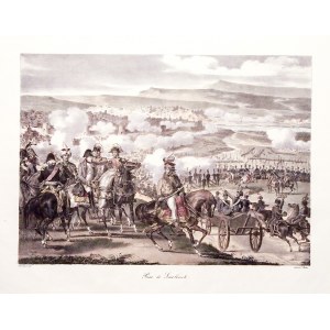 SMOLEŃSK. Scena z bitwy pod Smoleńskiem (16-18 V 1812); rys. Champion, lit. C.E.P. Motte, st. bdb., ...