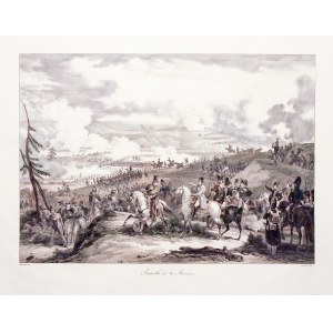 BORODINO. Scena z bitwy pod Borodino (we Francji znana jako Bataille de la Moskova – nad rzeką Moskw ...