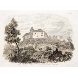 OLESKO. Zamek; ryt. Auguste François Alés, druk. Leclere; wym. arkusza: 264x177 mm; Le Château d’Ole ...
