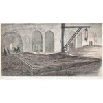 CHORZÓW. Zestaw 3 widoków, ok. 1880: 1) panorama miasta – Ansicht des k. Hüttenwerks Königshütte in ...