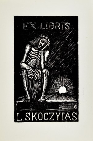 Władysław Skoczylas (1883-1934), Exlibris Ludwika Skoczylasa, 1930