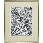Marc Chagall (1887 - 1985), Le Couple a L'Arbre