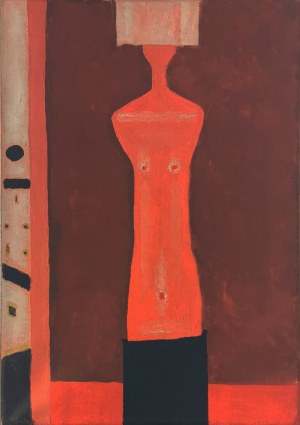 Jerzy NOWOSIELSKI (1923-2011), Akt we wnętrzu, 1996