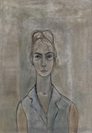 Anna GINALSKA (1935-2012), Autoportret, 1964