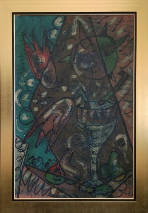 Bohumil Samuel KECIR (1904-1987), Kompozycja abstrakcyjna