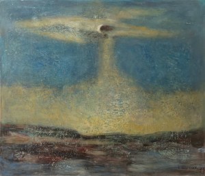 Cecylia WODNICKA-ZĄBKOWSKA  (ur. 1926), Wieczorna chmura, 2011