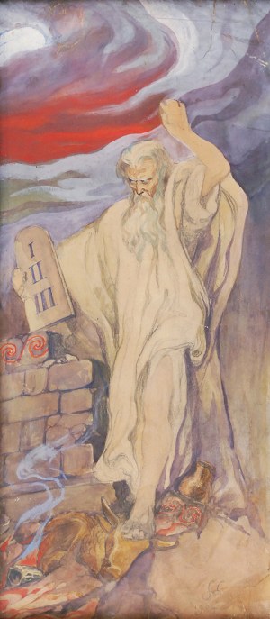 Stanisław WYSPIAŃSKI (1869-1907), Mojżesz, 1904