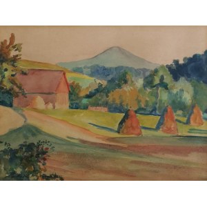 Kazimierz PUCHAŁA (1895-1986), Pejzaż, 1955