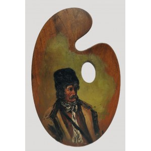 Malarz nieokreślony, XIX / XX w., Kozak - obraz na palecie