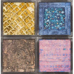 Ewa Zawadzka (1950), works from the series Walls of the World (2016)