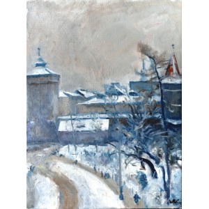 Wojciech Weiss (1875-1950), View of the Florian Gate