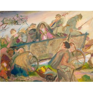 Kasper Pochwalski (1899-1971), EXODUS Escape from the series IX 1939, 1964