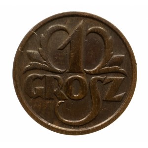 Polska, II Rzeczpospolita 1918-1939, 1 grosz 1928, Warszawa.
