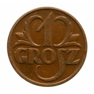 Polska, II Rzeczpospolita 1918-1939, 1 grosz 1931, Warszawa.