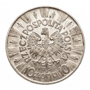 Polska, II Rzeczpospolita 1918-1939, 10 złotych Piłsudski 1936, Warszawa.