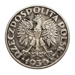 Polska, II Rzeczpospolita 1918-1939, 2 złote Żagiel 1936, Warszawa.