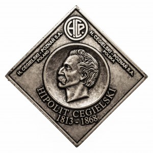 MEDAL HIPOLIT CEGIELSKI 1813-1868 160 LAT HCP 1846-2006 + Książka