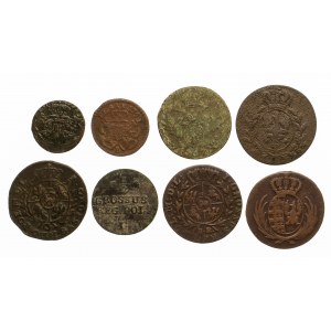 Zestaw 8 monet XVIII - XIX wiek.