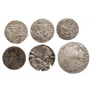 Zestaw 6 monet XVI - XIX wiek.