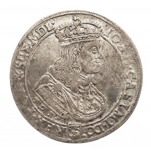 Polska, Jan II Kazimierz Waza 1649-1668, ort 1668. Hybryda.