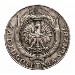 II RP (1918–1939), Srebrny Medal za Długoletnią Służbę (XX lat) od 1938, Warszawa.