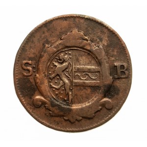 Austria, Salzburg 2 pfenning 1782, Hieronymus Graf Colloredo 1772-1803.