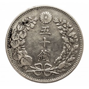 Japonia, Matsuhito 1867-1912, 50 sen, rok 31 (1898)