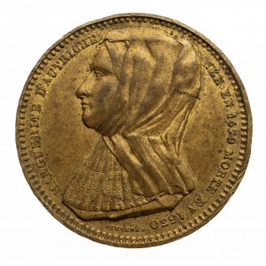 Belgia - Małgorzata Austriaczka, Księżna Sabaudii, 1848.