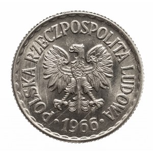 Polska, PRL 1944-1989, 1 złoty 1966