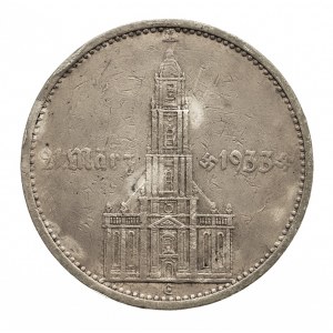Niemcy, III rzesza 1933-1945, 5 marek 1934 G, Kościół garnizonowy w Poczdamie