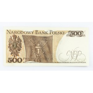 Polska, PRL 1944 - 1989, 500 ZŁOTYCH 15.06.1976, seria AE.