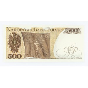 Polska, PRL 1944 - 1989, 500 ZŁOTYCH 15.06.1976, seria AU.